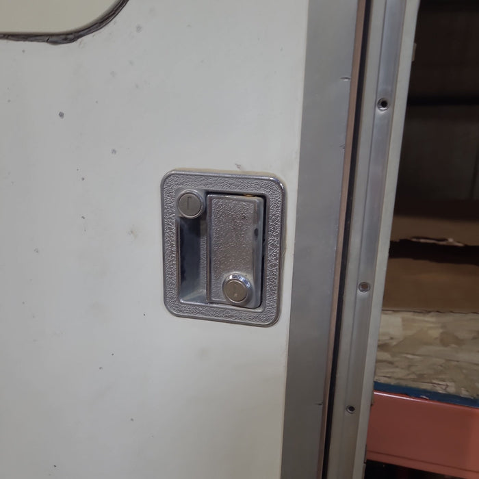 Used RV Square Entry Door 25 1/2" X 67 1/2"