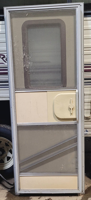 Used RV Square Entry Door 25 7/8" x 67 7/8"