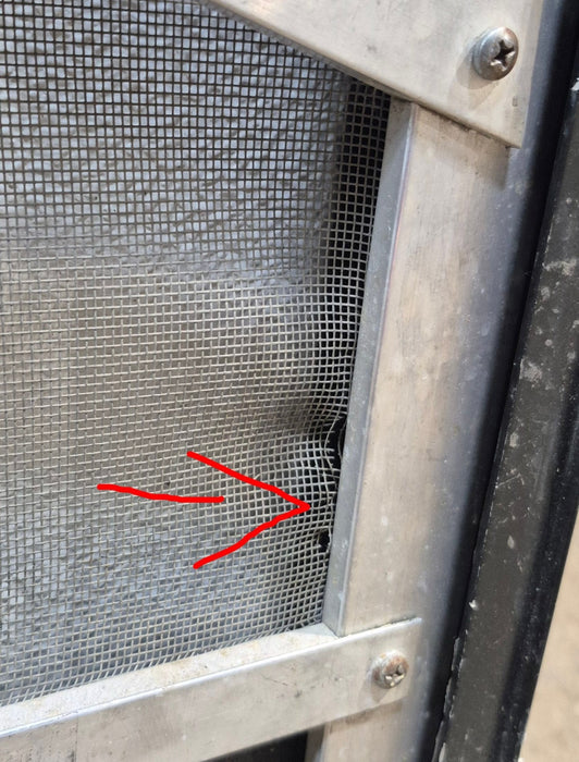 Used RV Square Entry Door 29 3/4" x 71 3/4"