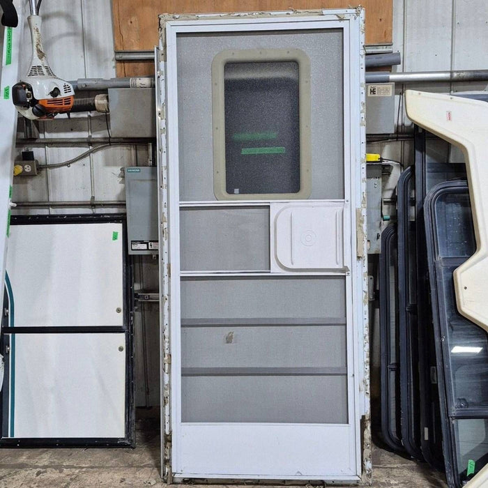 Used RV Square Entry Door - 29.5 X 71.75