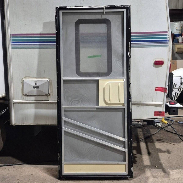 Used RV Square Entry Door - 29.75 X 71.75 X 1.25
