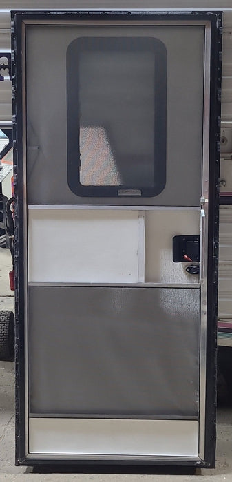 Used RV Square Entry Door 30 1/2" X 70 5/8"