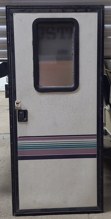 Used RV Square Entry Door 30 1/2" X 70 5/8"