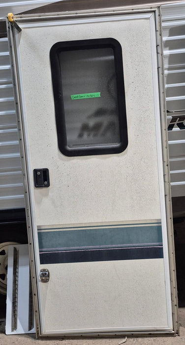 Used RV Square Entry Door 30 1/8" x 69 1/2"