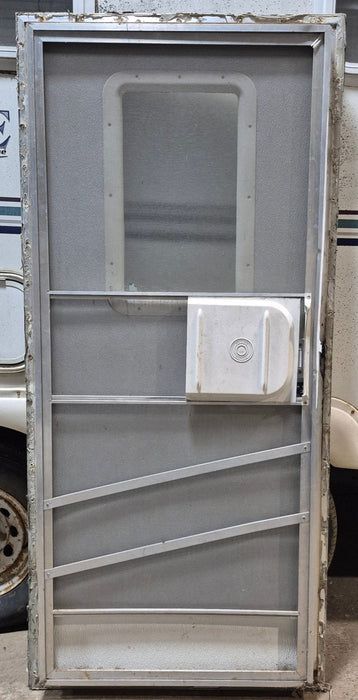 Used RV Square Entry Door 30 1/8" x 69 1/2"