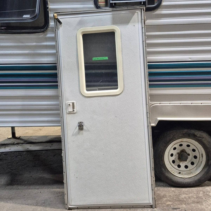 Used RV Square Entry Door 30" x 69 3/4"