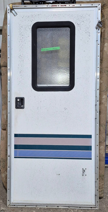 Used RV Square Entry Door 30" x 69 5/8"