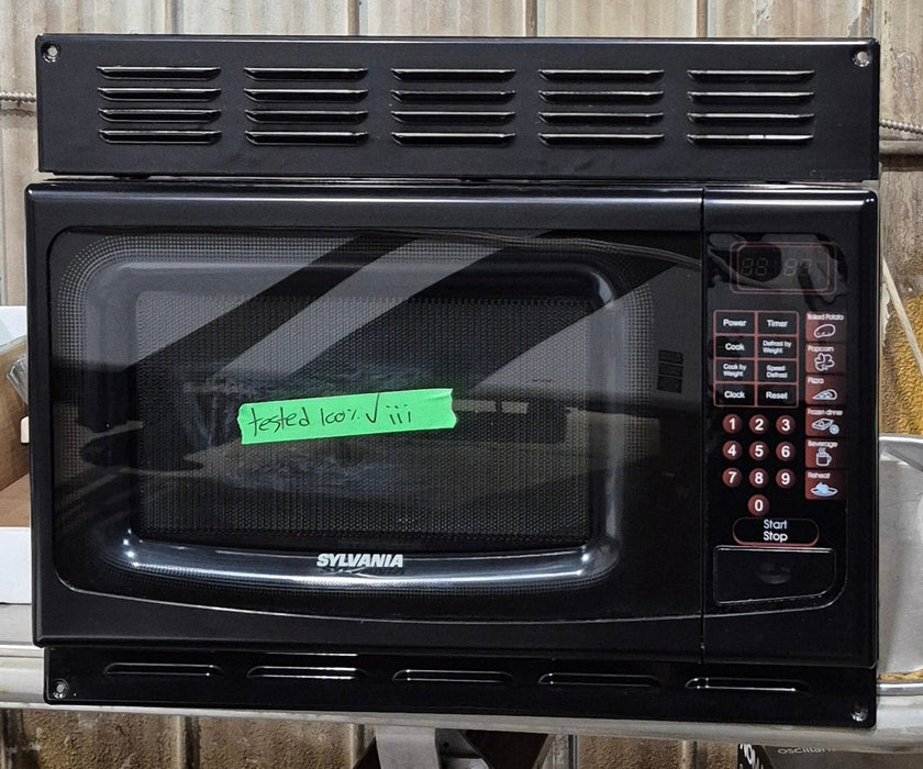 Used RV Sylvania Microwave, 20" W x 12" H x 13 1/4" D - Young Farts RV Parts