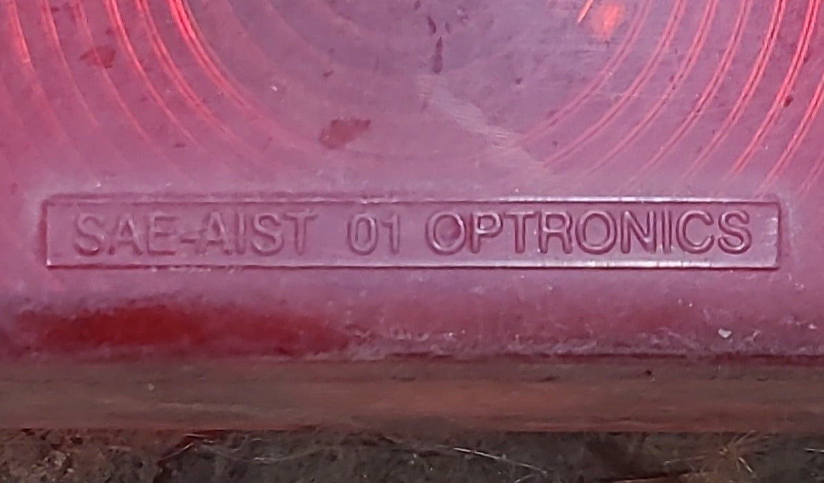 Used RV Tail Light Replacement Lens