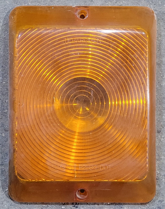 Used RV Tail Light Replacement Lens - Amber