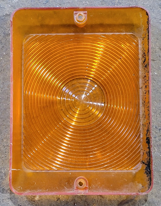 Used RV Tail Light Replacement Lens - Amber
