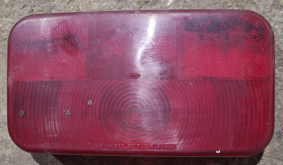Used RV Tail Light Replacement Lens SAE-AILRST 94 - DOT