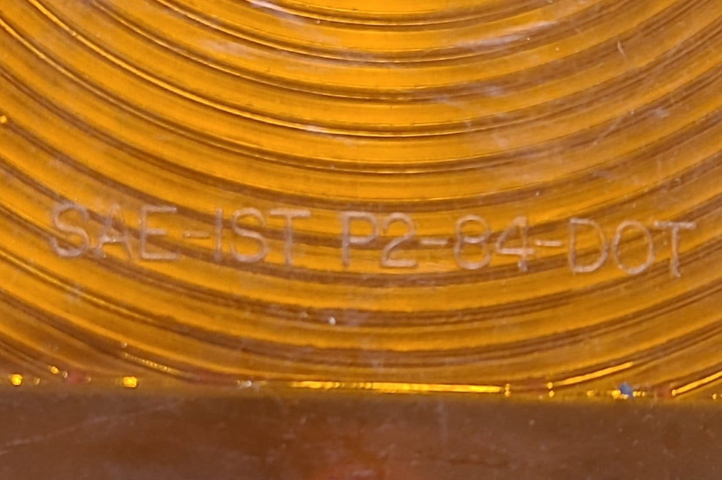Used RV Tail Light Replacement Lens - Amber