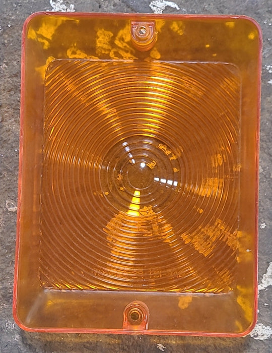 Used RV Tail Light Replacement Lens - Amber