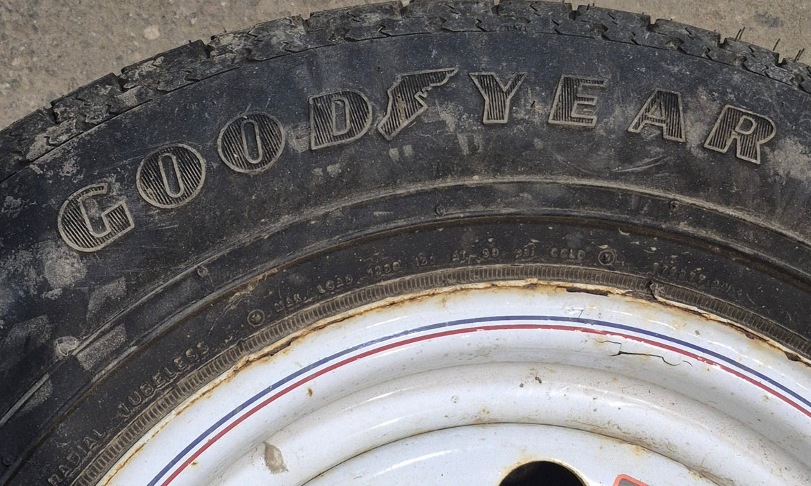 Used RV Tire & Rim 13" 5 bolt
