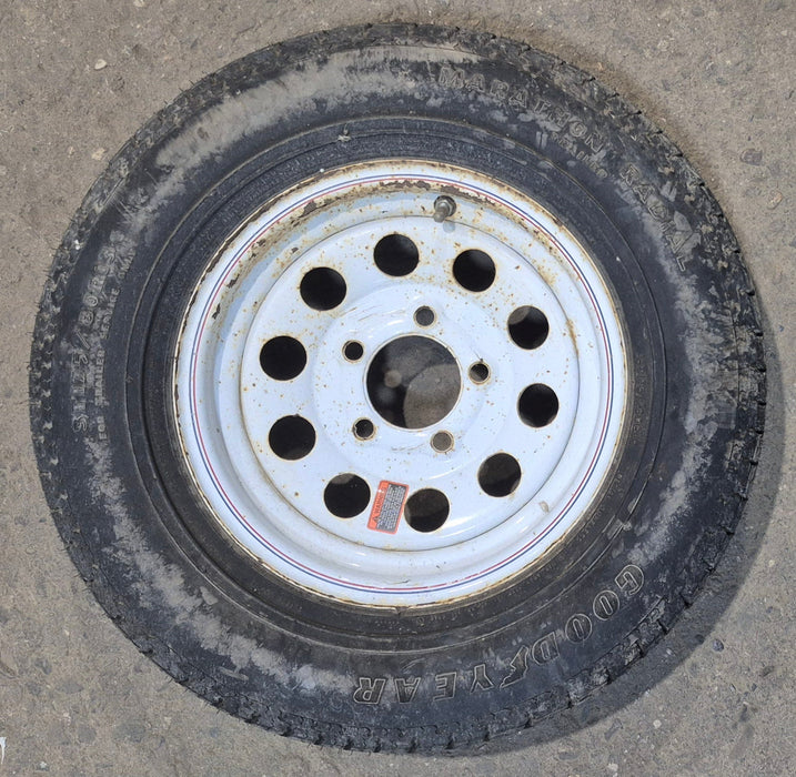 Used RV Tire & Rim 13" 5 bolt