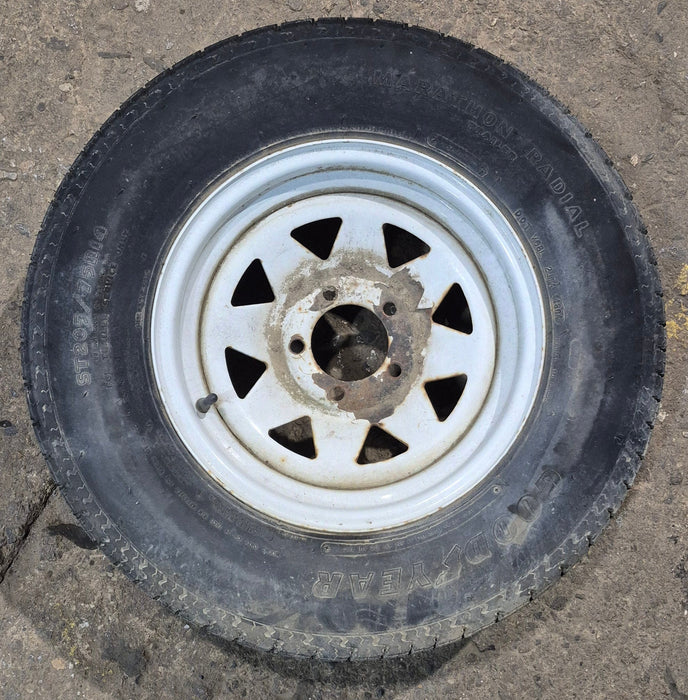Used RV Tire & Rim 14" 5 bolt