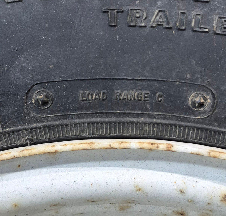 Used RV Tire & Rim 14" 5 bolt