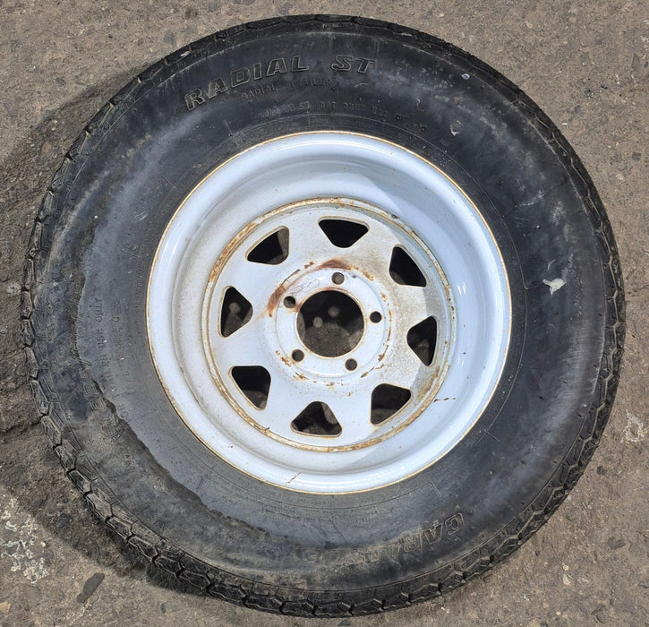 Used RV Tire & Rim 15" - 5 bolt - Young Farts RV Parts