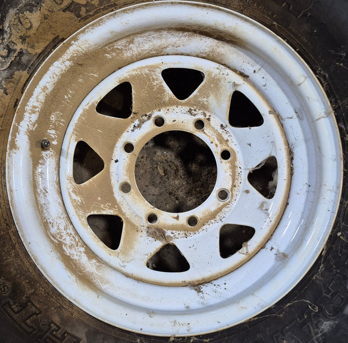 Used RV Tire & Rim 16" 8 bolt