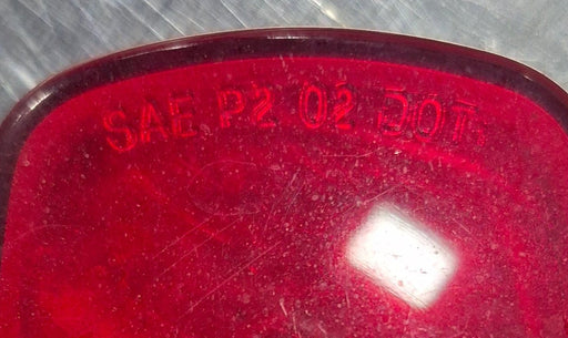 Used SAE - A - P2 - DOT Replacement Lens for Marker Light - Red - Young Farts RV Parts