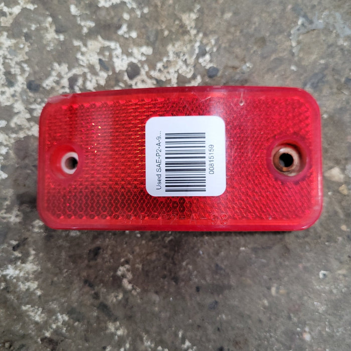 Used SAE-P2-A-98 Replacement Lens for Marker Light -  Red