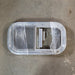 Used Silver Radius Opening Window : 17 X 9 X 2" D - Young Farts RV Parts