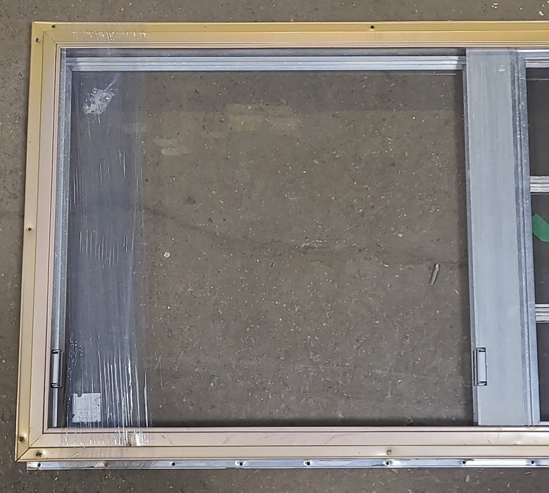 Used Silver Square Emergency Opening Window: 35 5/8" X 21 3/4" X 1 1/2" D