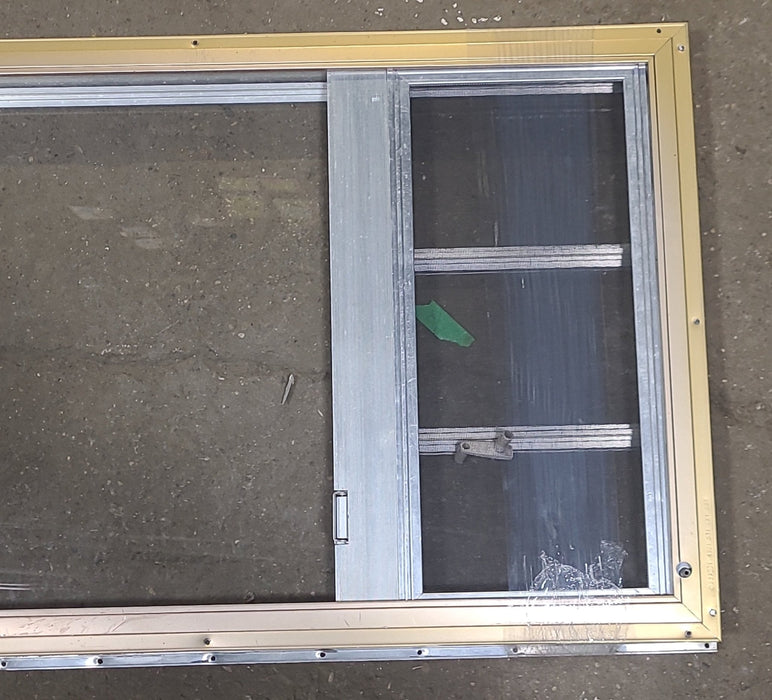 Used Silver Square Emergency Opening Window: 35 5/8" X 21 3/4" X 1 1/2" D