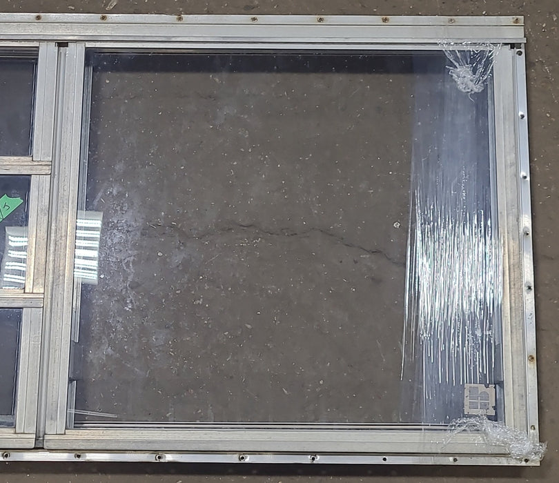 Used Silver Square Emergency Opening Window: 35 5/8" X 21 3/4" X 1 1/2" D