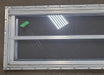 Used Silver Square Emergency Opening Window: 37 1/8" X 16 1/2" X 1 1/2" D - Young Farts RV Parts