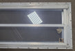 Used Silver Square Emergency Opening Window: 37 1/8" X 16 1/2" X 1 1/2" D - Young Farts RV Parts