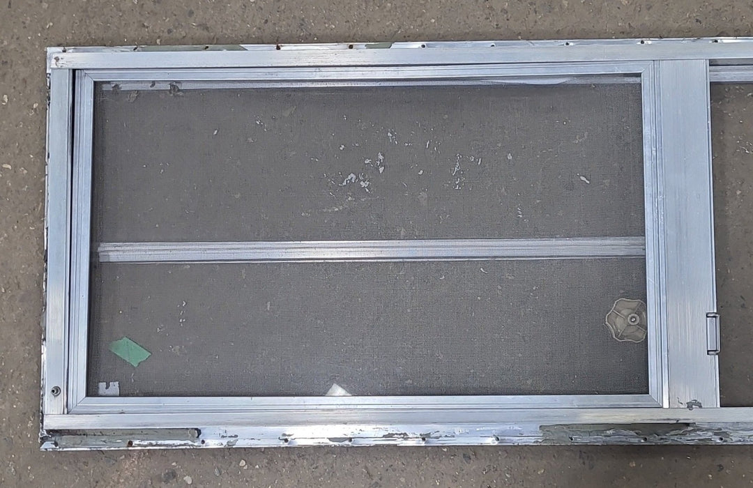 Used Silver Square Emergency Opening Window: 59 3/4" X 17 3/4" X 1 1/2" D