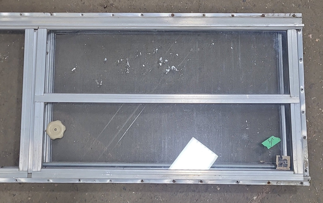 Used Silver Square Emergency Opening Window: 59 3/4" X 17 3/4" X 1 1/2" D