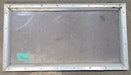 Used Silver Square Non-Opening Window: 29 3/4" X 15 7/8" X 3/4" D - Young Farts RV Parts