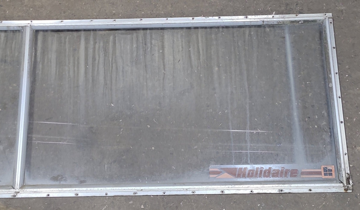Used Silver Square Non Opening Window: 78 5/8" X 21 3/4" X 3/4" D
