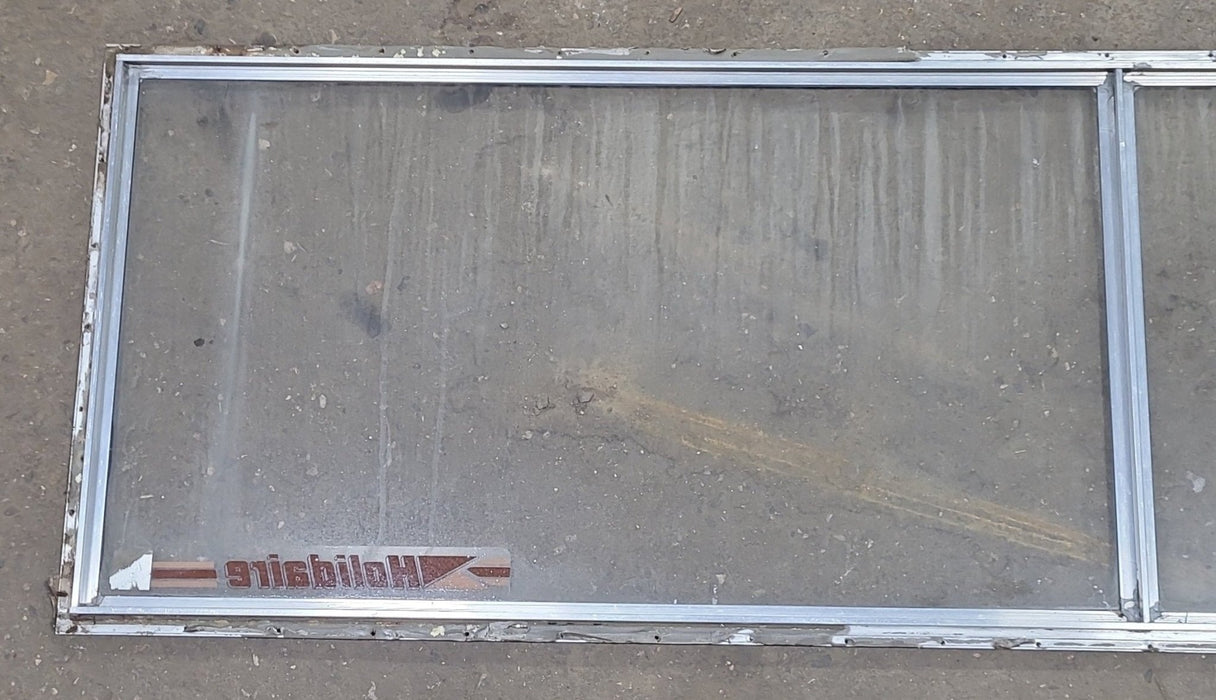 Used Silver Square Non Opening Window: 78 5/8" X 21 3/4" X 3/4" D