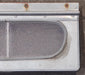 Used Silver Square Opening Window: 13 3/4" W x 6" H x 7/8" D - Young Farts RV Parts