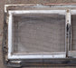 Used Silver Square Opening Window: 13 3/4" W x 6" H x 7/8" D - Young Farts RV Parts