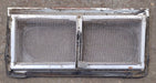 Used Silver Square Opening Window: 13 3/4" W x 6" H x 7/8" D - Young Farts RV Parts