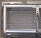 Used Silver Square Opening Window: 13 3/4" W x 6" H x 7/8" D - Young Farts RV Parts