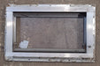 Used Silver Square Opening Window: 13 3/4" W x 7 3/4" H x 1 1/2" D - Young Farts RV Parts