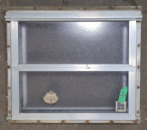 Used Silver Square Opening Window: 17 5/8" X 14 5/8" X 1 1/2" D - Young Farts RV Parts