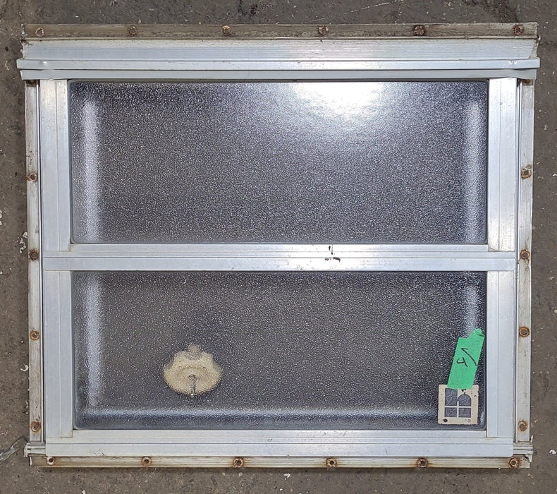 Used Silver Square Opening Window: 17 5/8" X 14 5/8" X 1 1/2" D - Young Farts RV Parts
