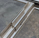 Used Silver Square Opening Window: 24" W x 10" H x 7/8" D - Young Farts RV Parts
