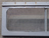 Used Silver Square Opening Window: 24" W x 8 1/2" H x 3/4" D - Young Farts RV Parts