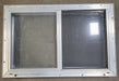 Used Silver Square Opening Window: 30" X 19 1/2" X 2 5/8" D - Young Farts RV Parts