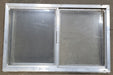 Used Silver Square Opening Window: 30" X 19 1/2" X 2 5/8" D - Young Farts RV Parts