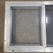 Used Silver Square Opening Window: 30" X 19 1/2" X 2 5/8" D - Young Farts RV Parts