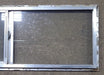 Used Silver Square Opening Window: 42 3/4" W x 15" H x 1" D - Young Farts RV Parts